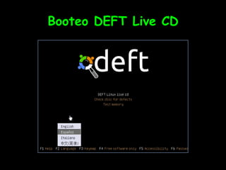 Booteo DEFT Live CD