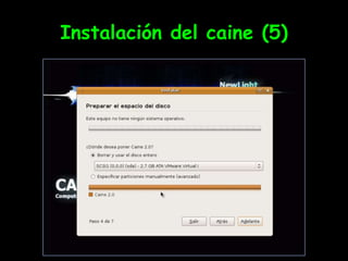 Instalación del caine (5)