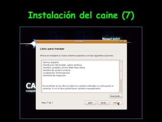 Instalación del caine (7)