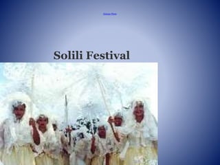 Enlarge Photo
Solili Festival
 