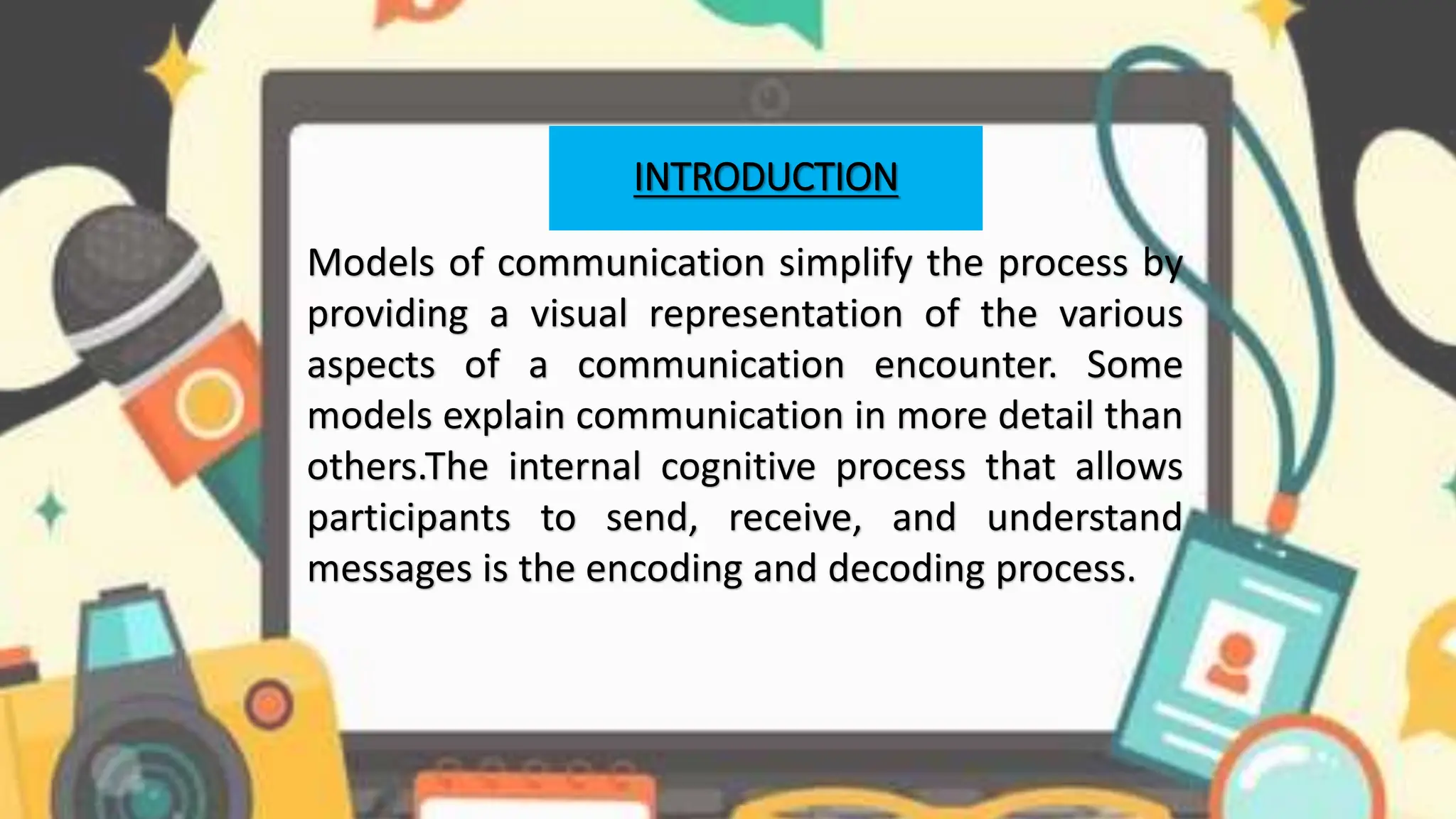 Models of communication (linear model ) | PPTX
