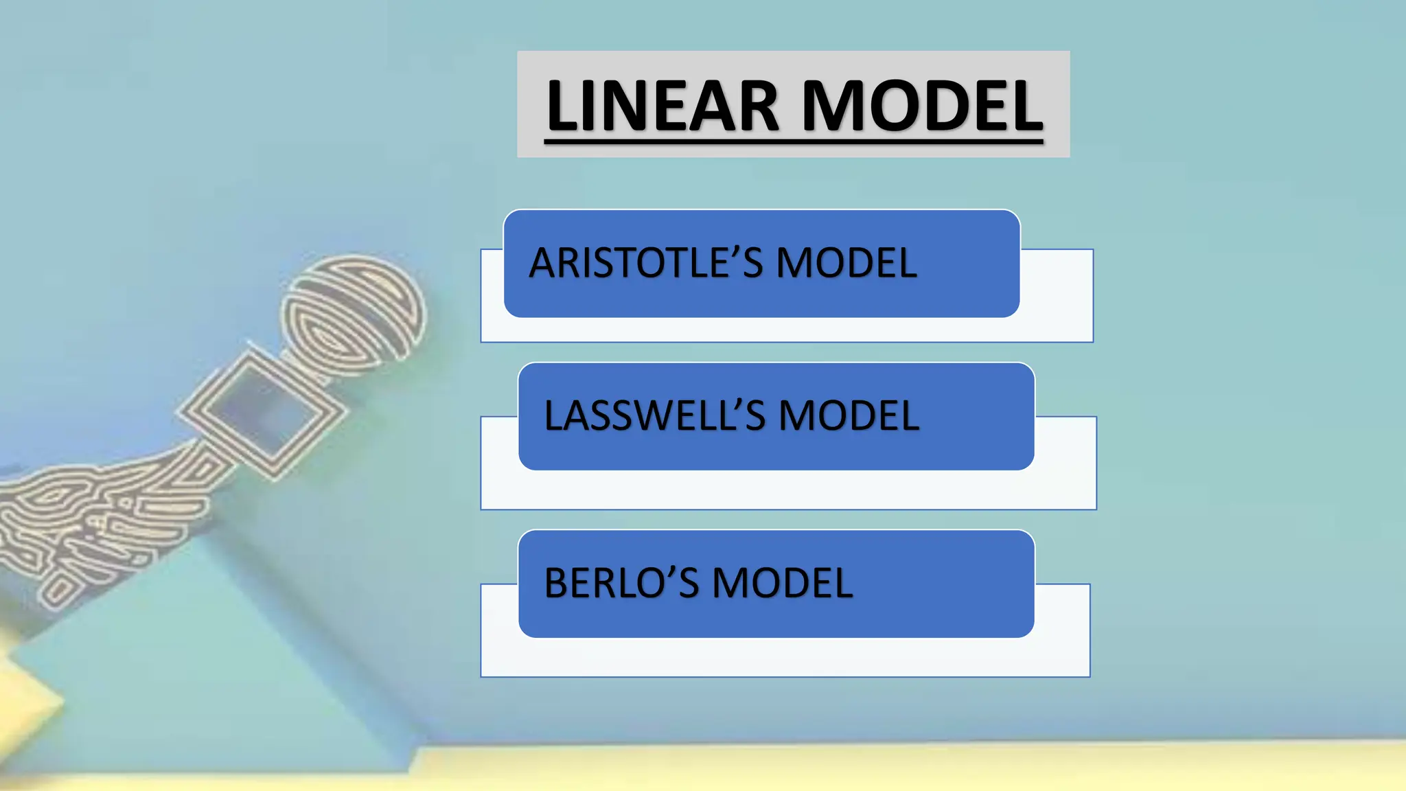 Models of communication (linear model ) | PPTX