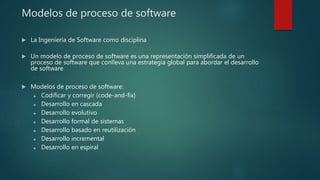 Ingeniería de software | PPTX