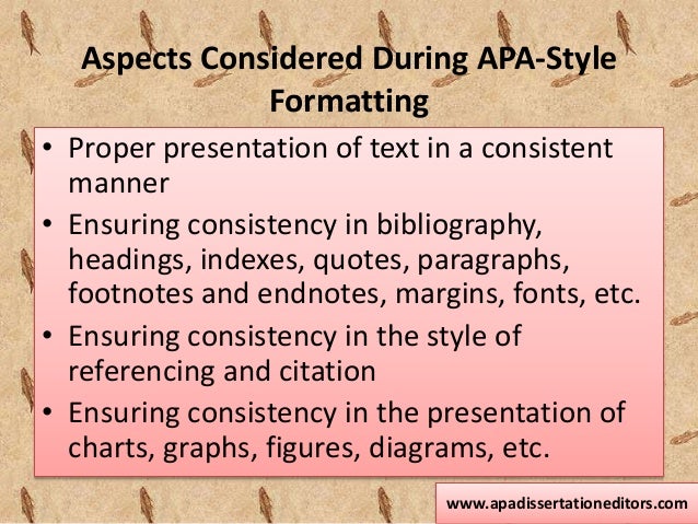 Dissertation editors apa