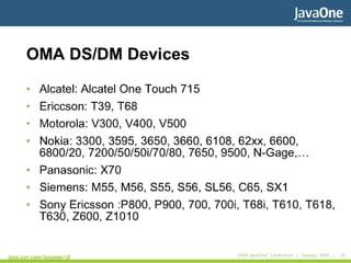 Fornari SyncML JMDF First Meeting