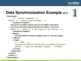 Fornari SyncML JMDF First Meeting