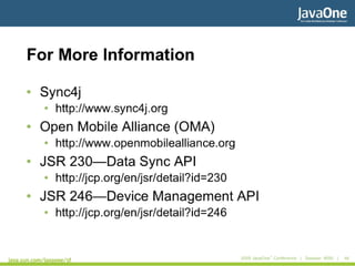 Fornari SyncML JMDF First Meeting
