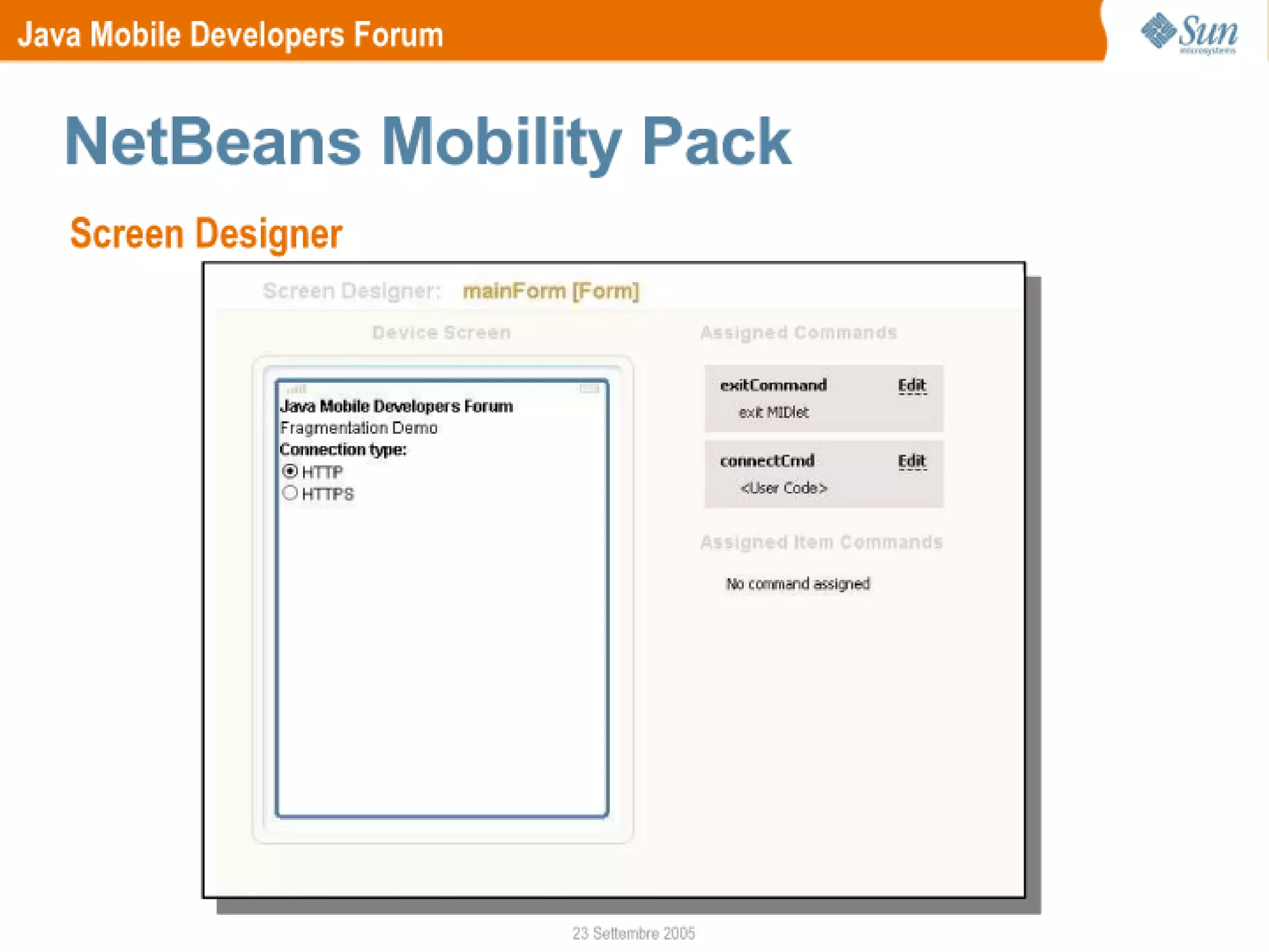 Schepis Deploy and Test MIDP Applications JMDF First Meeting