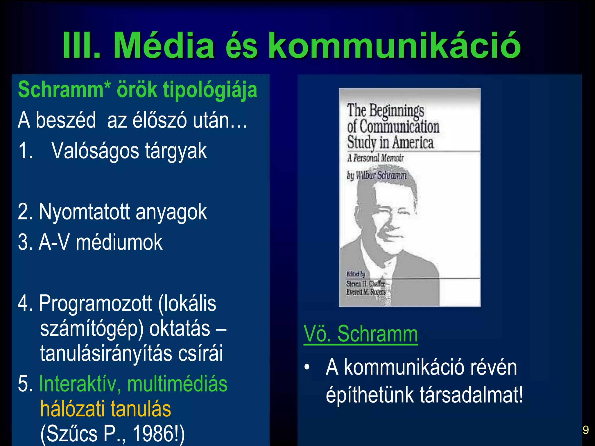 6Kulcskompetenciák„A médiakompetencia magába foglaljaa médiumok kritikus értelmezésének képességén túla médiaismeret és