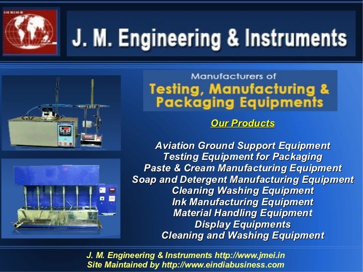 J. M. Engineering & Instruments
