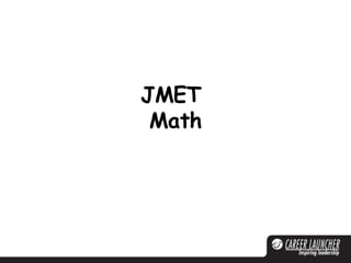 JMET  Math 
