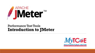 Performance Test Tools Introduction to JMeter | PDF
