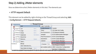 Performance Test Tools Introduction to JMeter | PDF