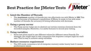 Performance Test Tools Introduction to JMeter | PDF