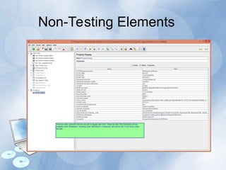 Non-Testing Elements
 