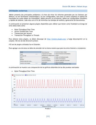 Prueba de carga ORACLE DB usando JMeter. | PDF