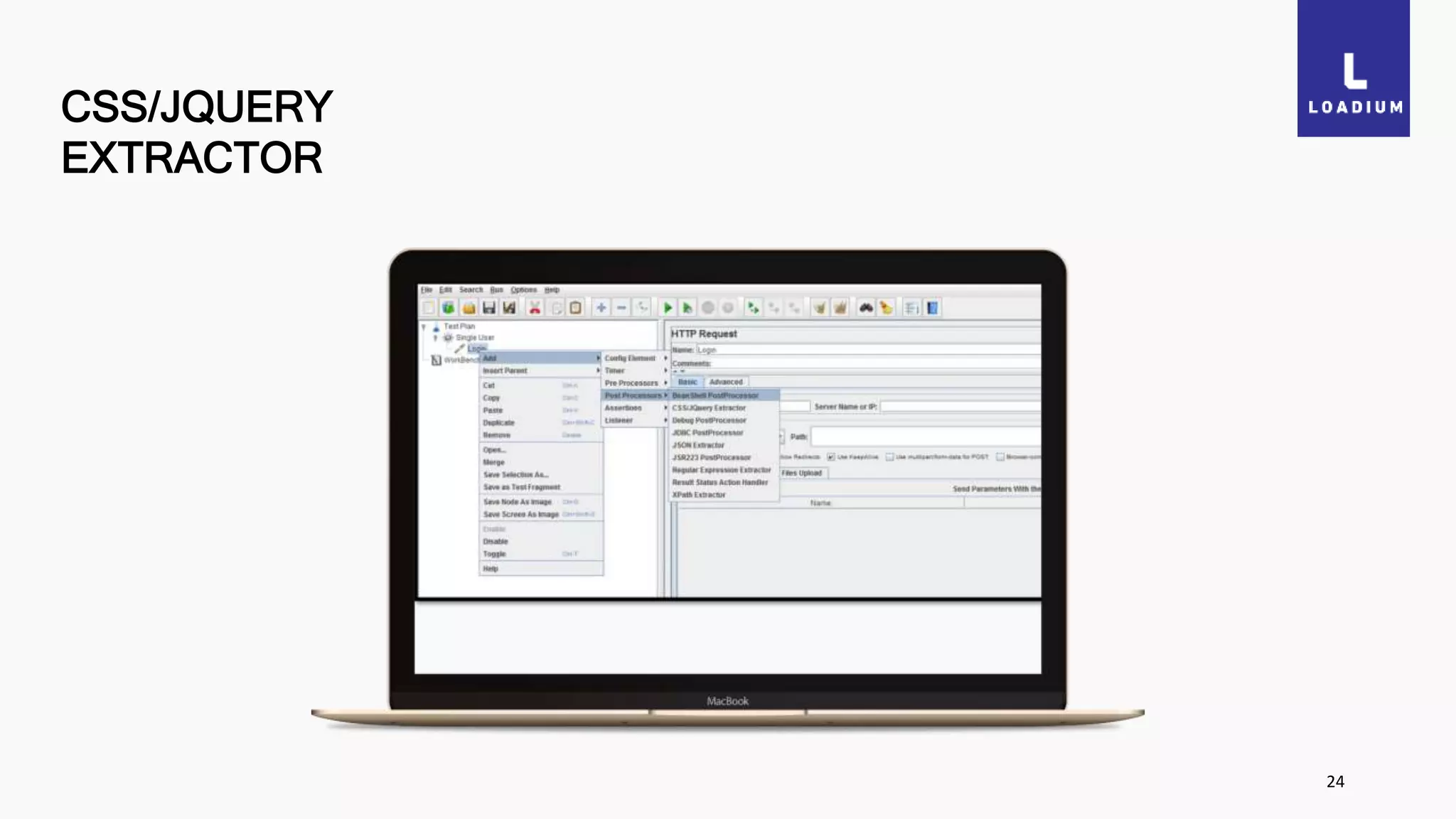 CSS/JQUERY
EXTRACTOR
24
 