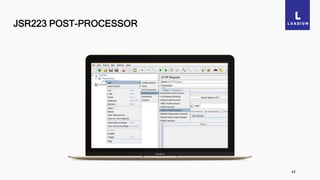 JSR223 POST-PROCESSOR
42
 