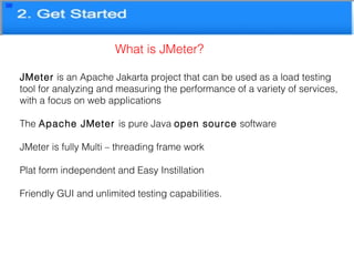 Performance testing with Jmeter | PPT