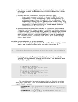 Comprehensive Guide to Writing Plugins for Apache JMeter | PDF