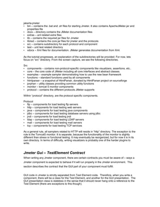 Comprehensive Guide to Writing Plugins for Apache JMeter | PDF