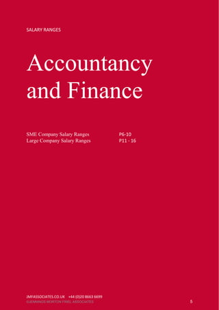 JMF Accountancy & Finance Salary Guide 2021