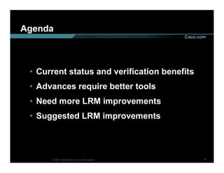 The Future of SystemVerilog Verification | PPT