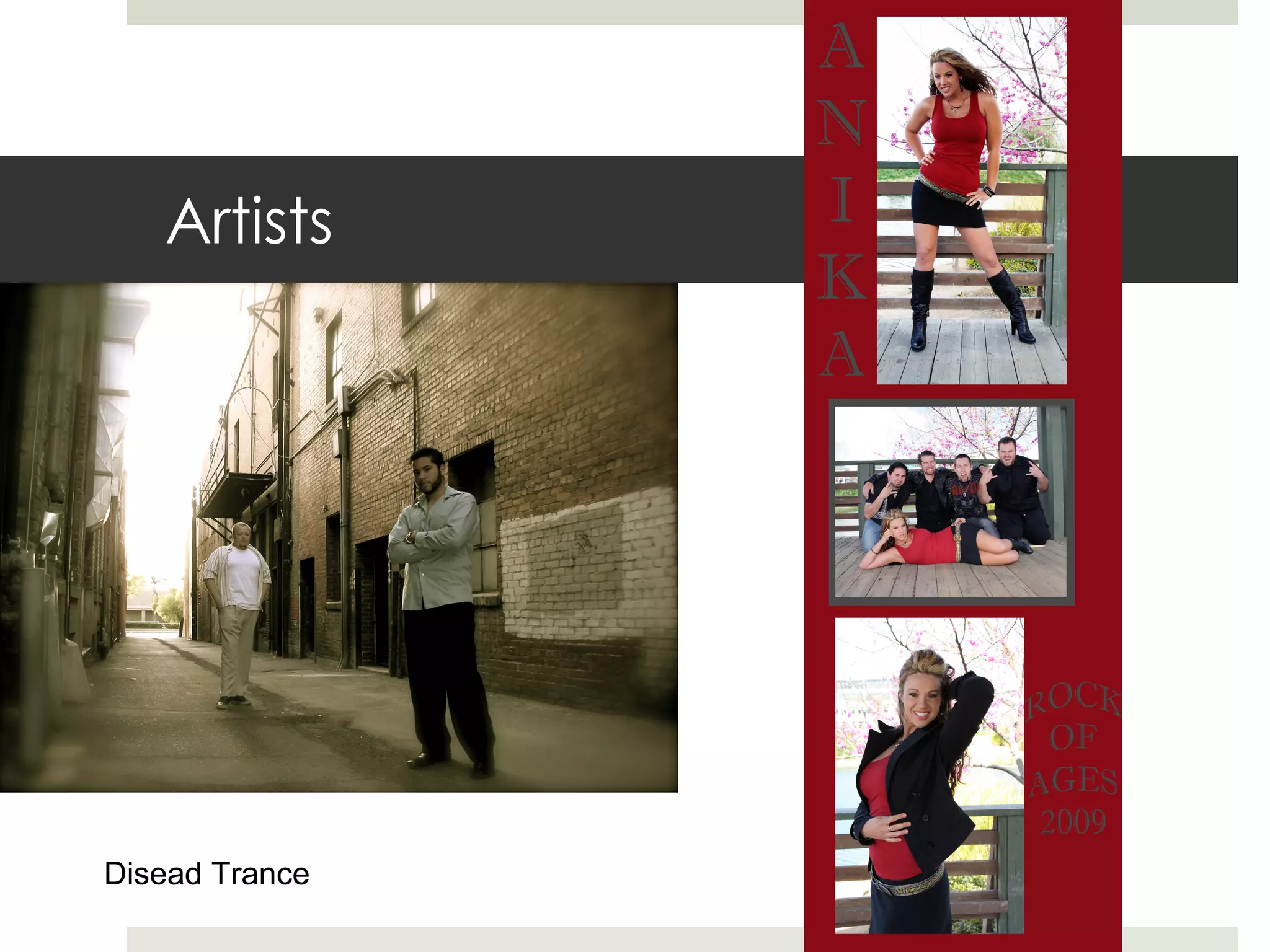 Artists Disead Trance  