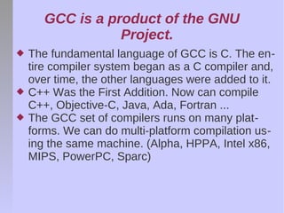 GNU Compiler Collection - August 2005 | PDF