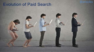 Evolution of Paid Search
@ansicles
 