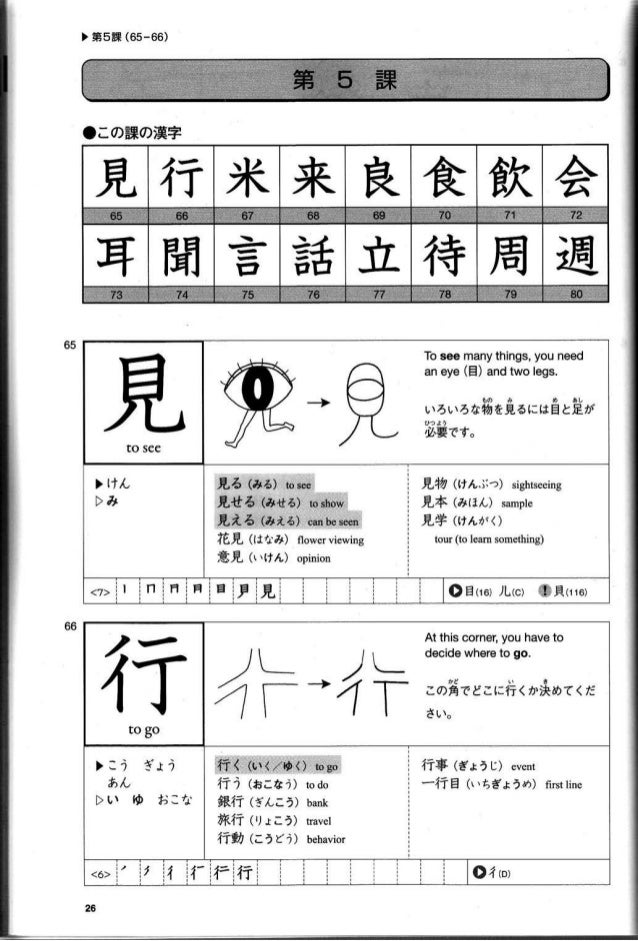 Jml Kanji Look And Learn Phpapp01 Jml Kanji Look And Learn Phpapp01