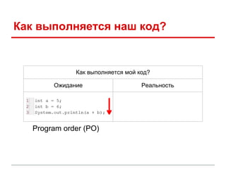 Java Memory Model. Quick introduction. | PDF