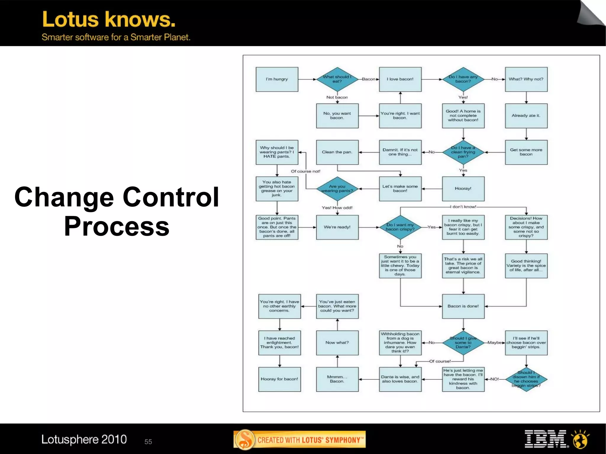 Change Control
   Process




        55
 