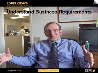 Understand Business Requirements




      24
 