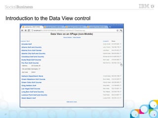 Introduction to the Data View control
27
 