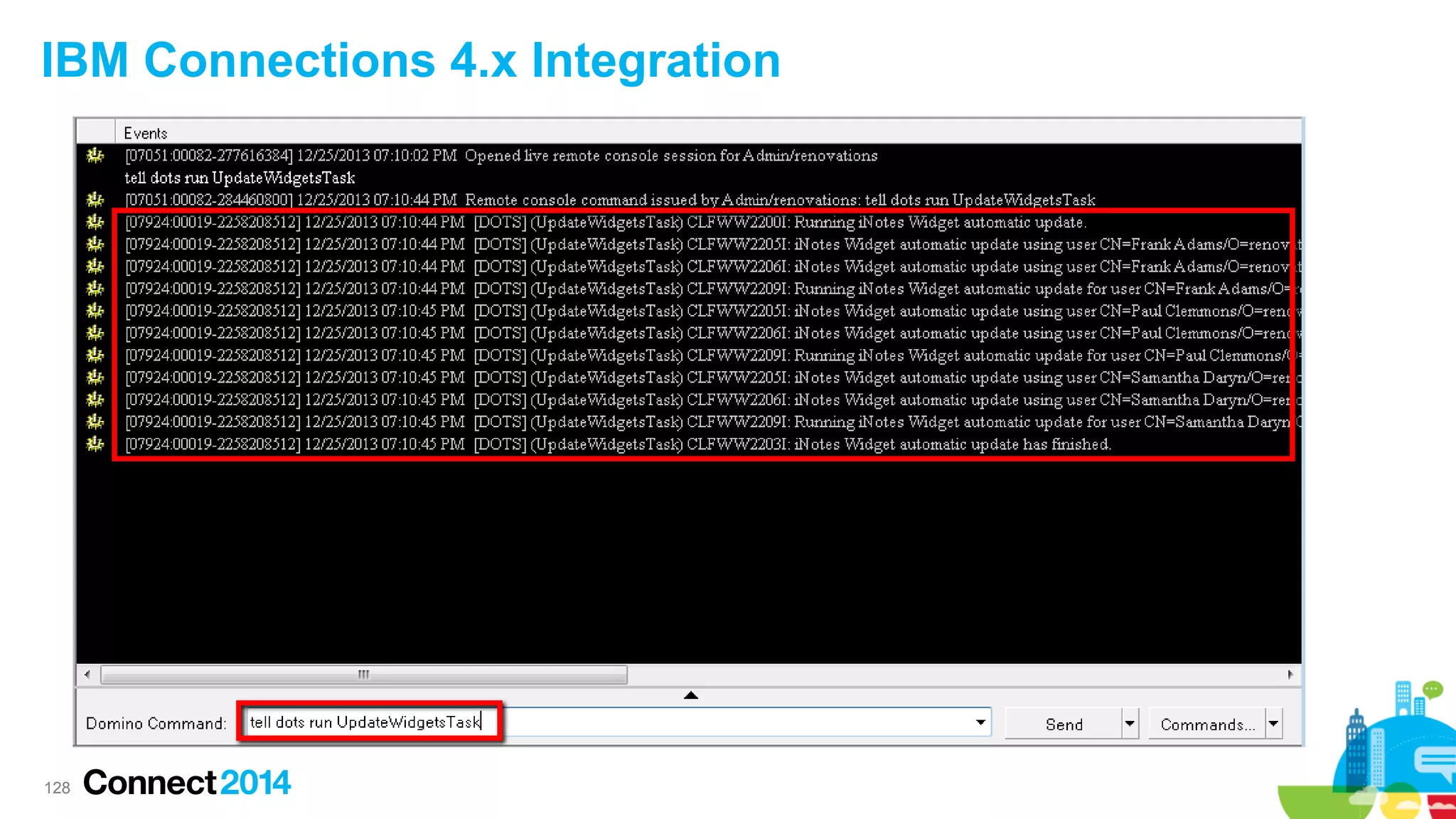 IBM Connections 4.x Integration

128

 