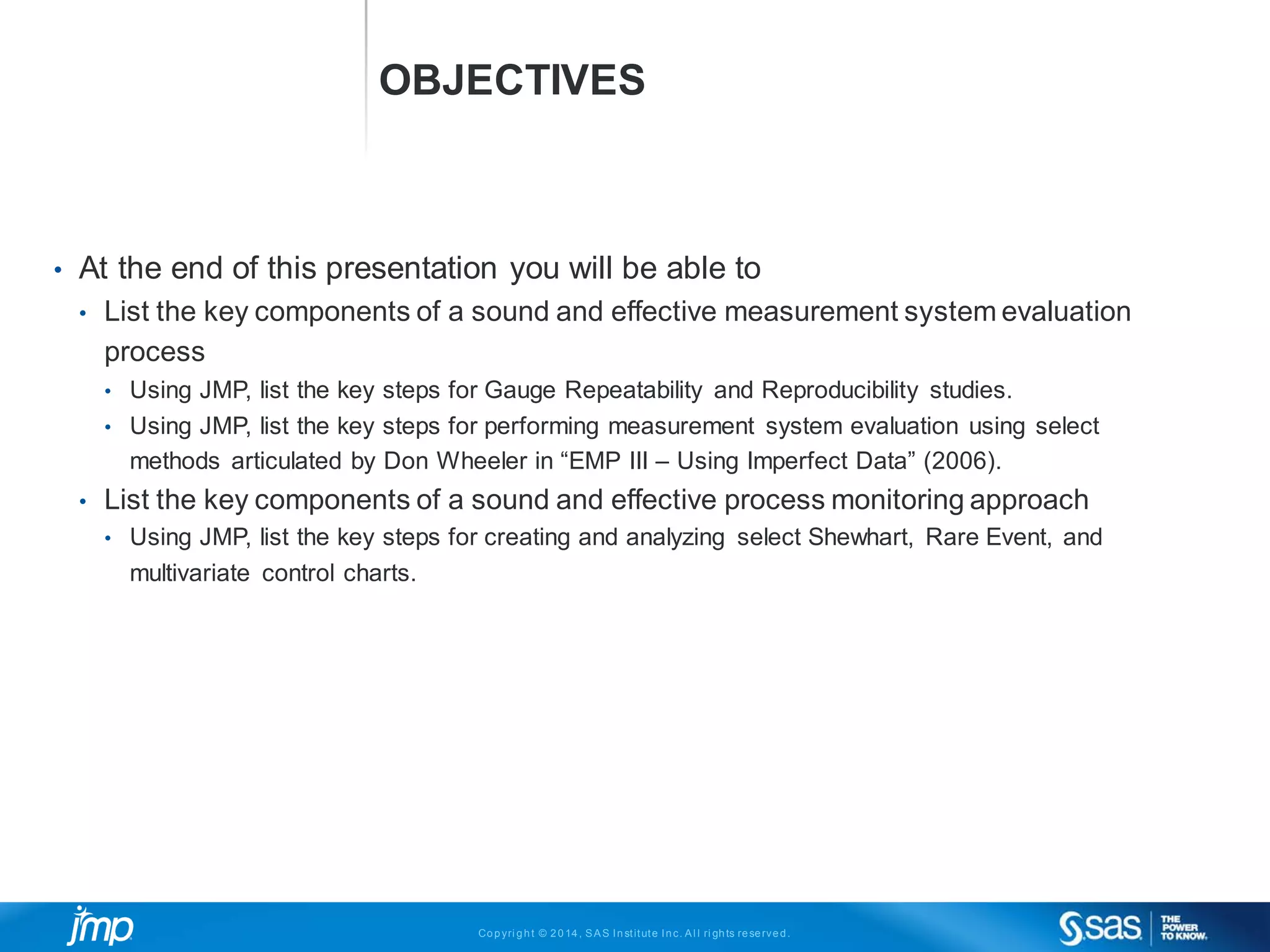 Evaluating & Monitoring Your Process Using MSA & SPC | PPT