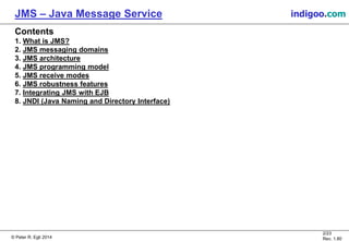 JMS - Java Messaging Service | PPT