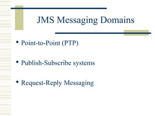 Java Messaging Service | PPT