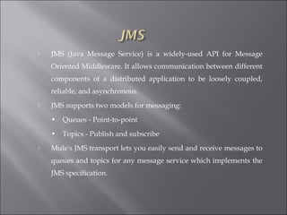 Jms topics | PPT