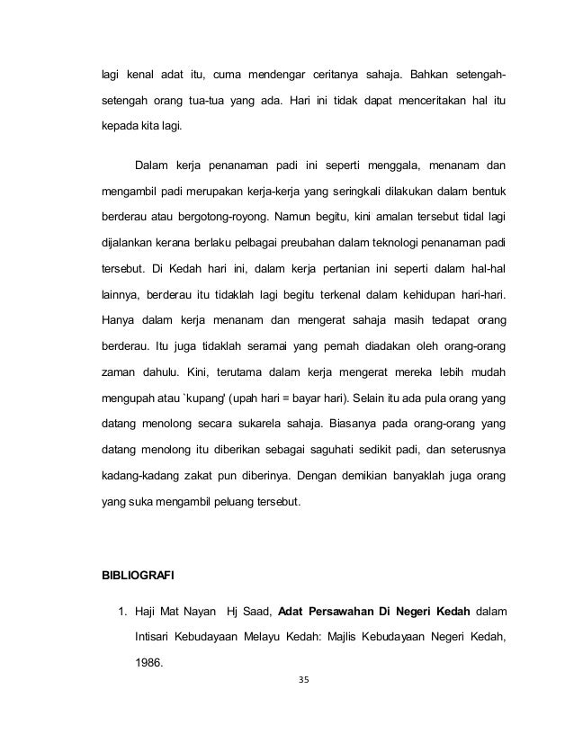 Jms 418 Sejarah Kajian Tempatan Penanaman Padi