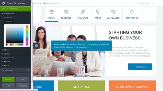 services template