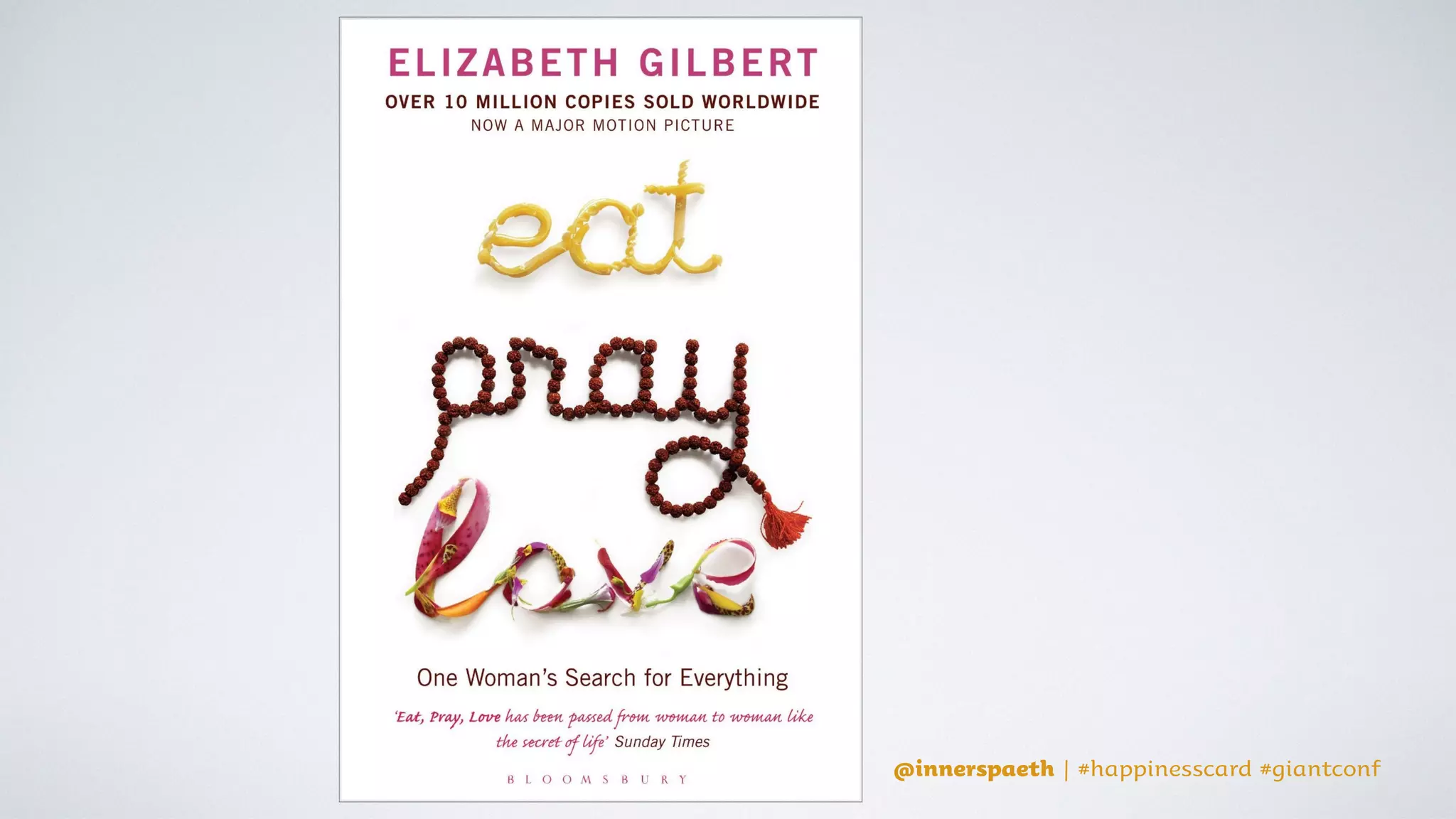 @innerspaeth | #happinesscard #giantconf
lose your timeline.
step 3:
 