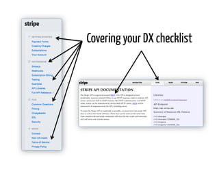 Covering your DX checklist
 