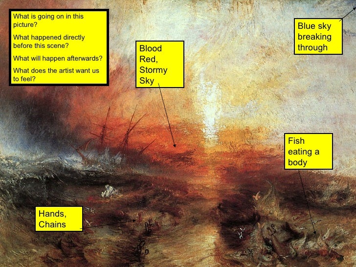 JMW Turner: The Slave Ship / The Fighting Temeraire