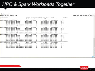HPC & Spark Workloads Together
21
 