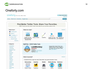 Twittra från events, konferenser