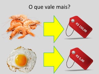 O que vale mais?
 