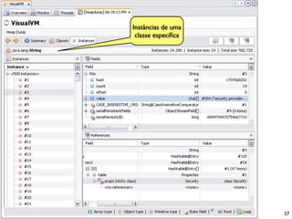 Instâncias de uma
 classe especíﬁca




                    57
 
