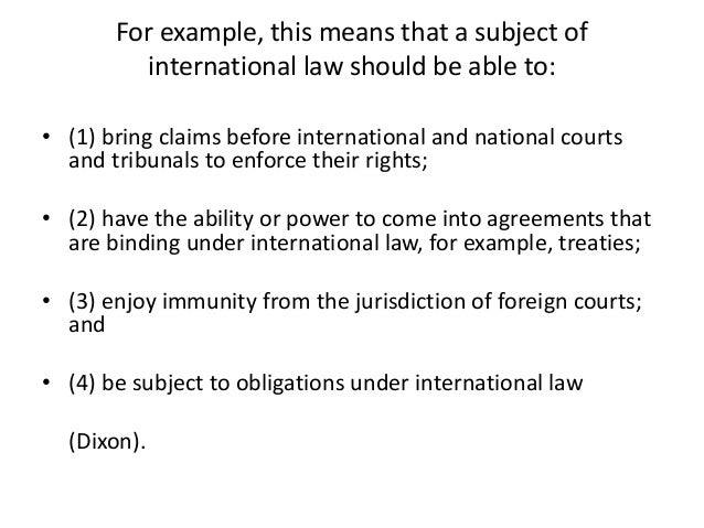 Public international law dissertation topics